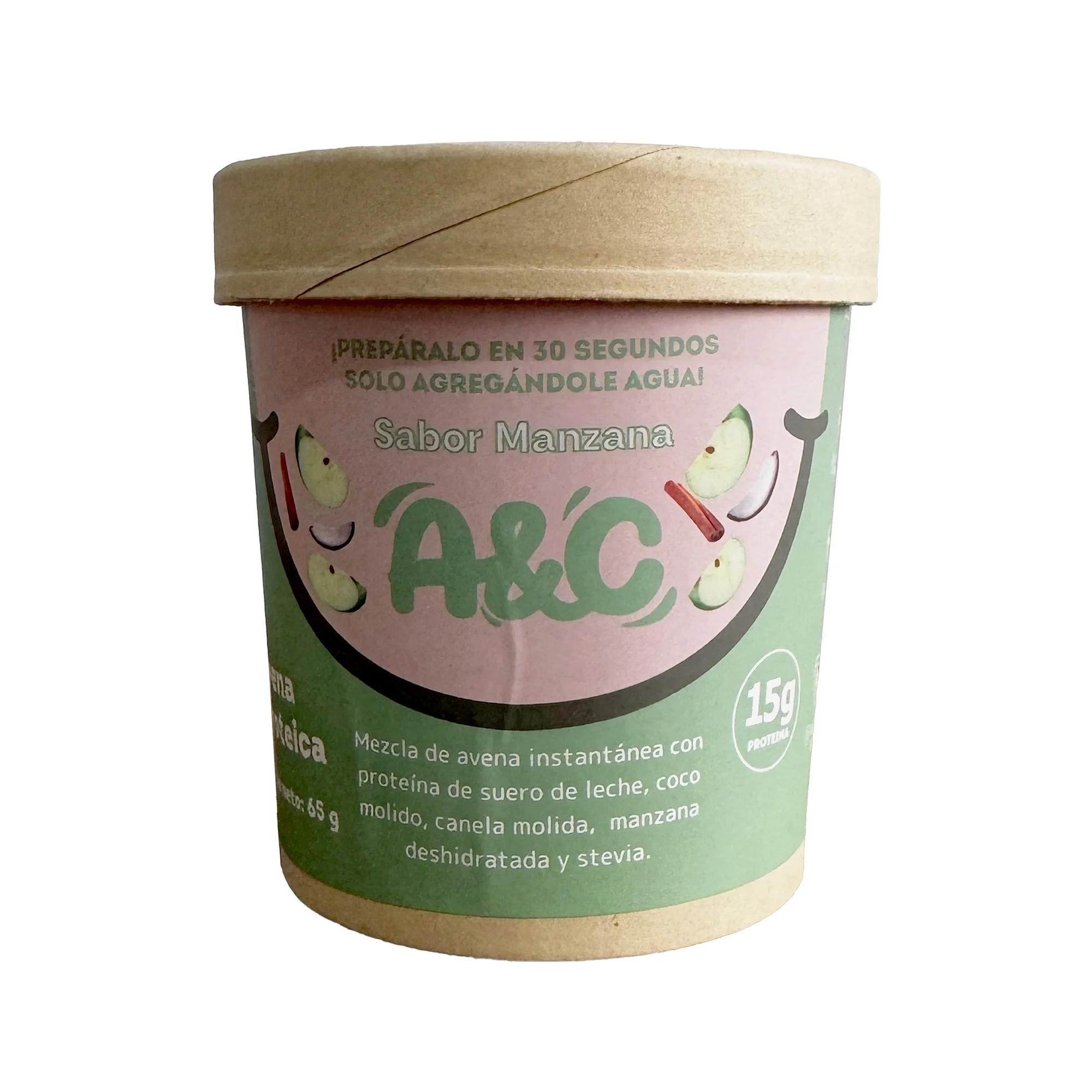 Vasito Manzana Canela Coco