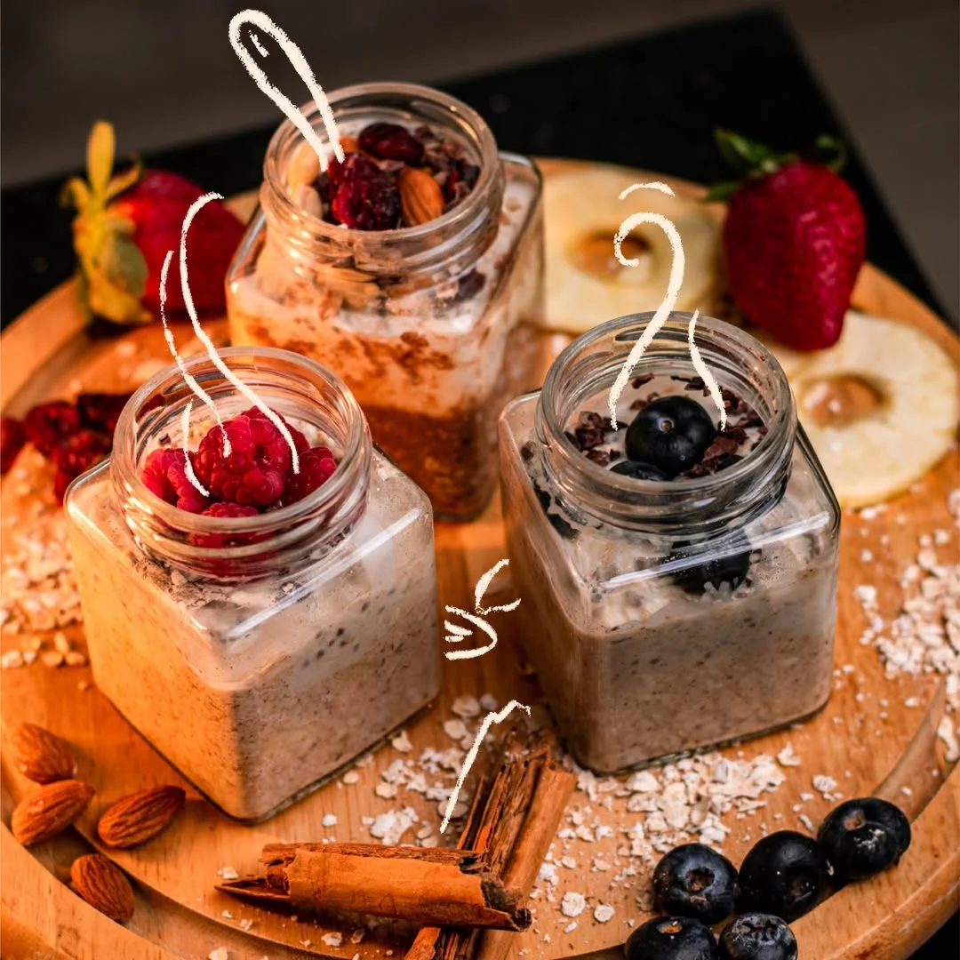 Bowl de avena preparada