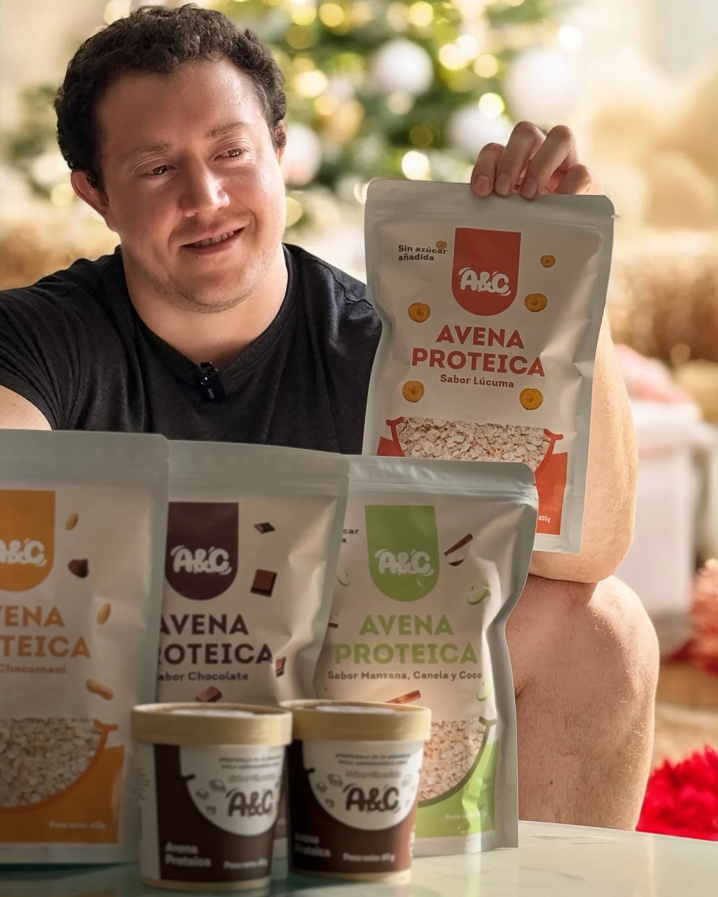 Sebastián disfrutando Avena&Canela